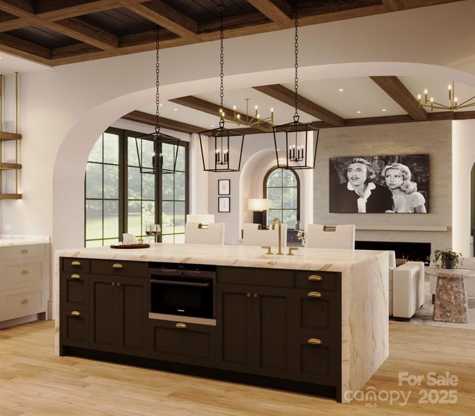 Furnished interior view inside a new home in , Weaverville (Image 5). Furnished interior view inside a new home in , Weaverville (Image 5).