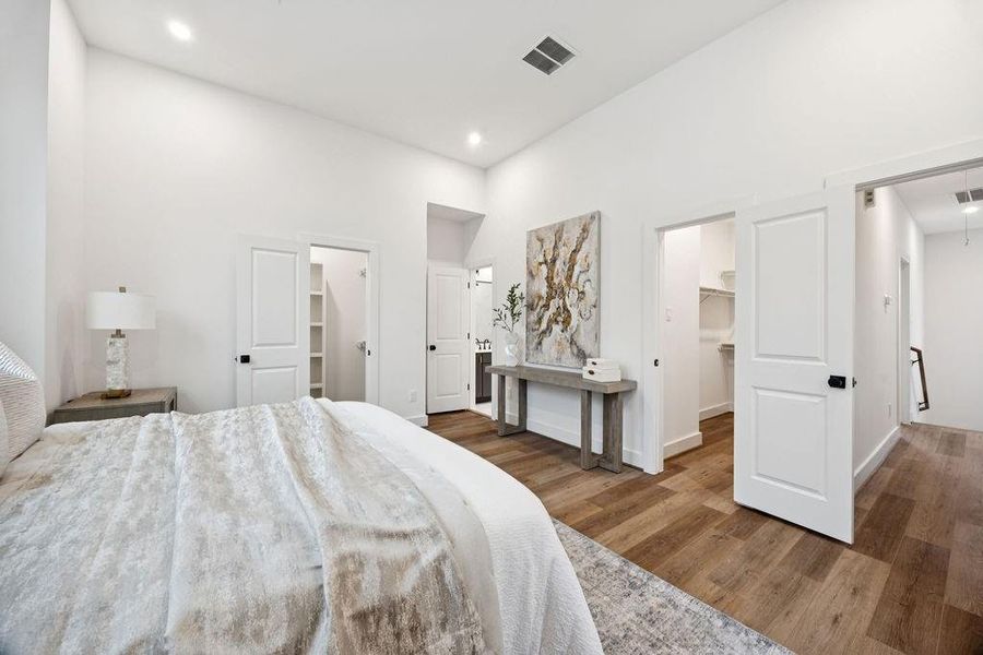 Furnished interior view inside a new home in , Houston (Image 8). Furnished interior view inside a new home in , Houston (Image 8).