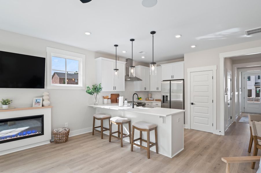 Furnished interior view inside a new home in Founder's Park, Lincolnville (Image 28).