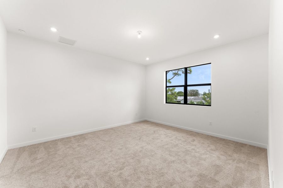 Spacious, unfurnished interior of a new home in Forest – Townhomes, Lake Worth (Image 8). Spacious, unfurnished interior of a new home in Forest – Townhomes, Lake Worth (Image 8).