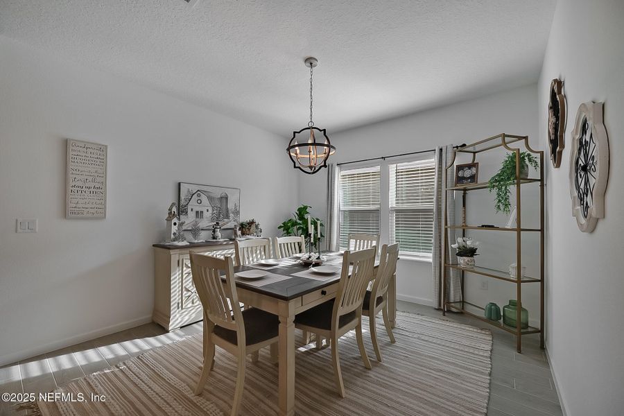 Furnished interior view inside a new home in , Jacksonville (Image 8). Furnished interior view inside a new home in , Jacksonville (Image 8).