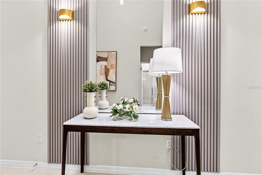 Close-up of interior finishes inside a home in , Clermont (Image 23). Close-up of interior finishes inside a home in , Clermont (Image 23).