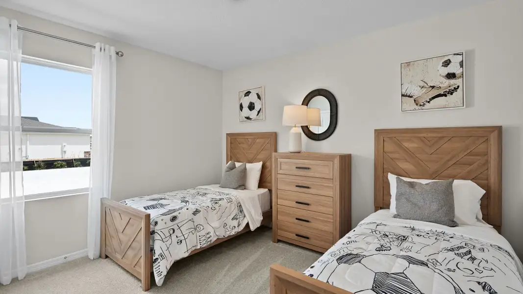 Furnished interior view inside a new home in Hawthorne Ranch, Lakeland (Image 23).