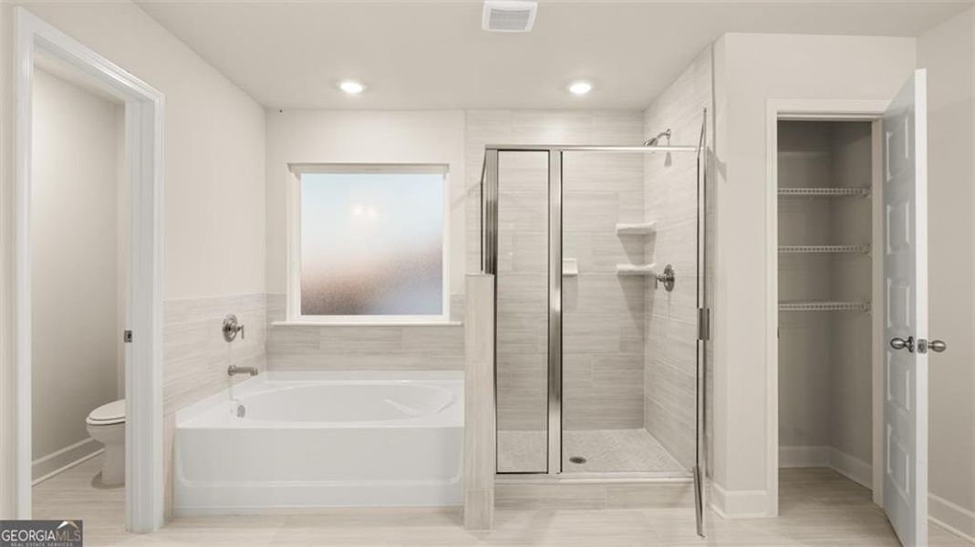 Furnished interior view inside a new home in Heritage Pointe, Senoia (Image 10). Furnished interior view inside a new home in Heritage Pointe, Senoia (Image 10).