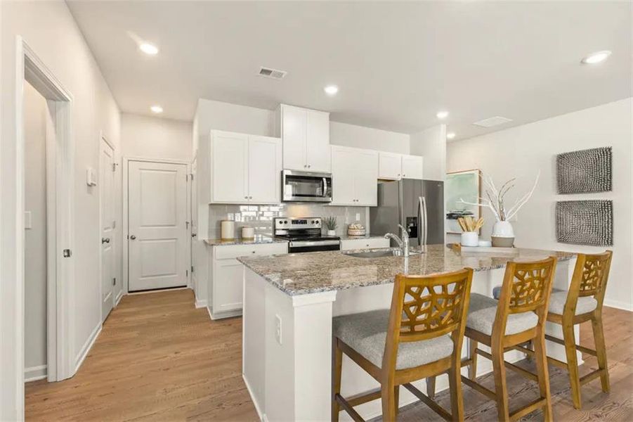 Furnished interior view inside a new home in , Lawrenceville (Image 5). Furnished interior view inside a new home in , Lawrenceville (Image 5).