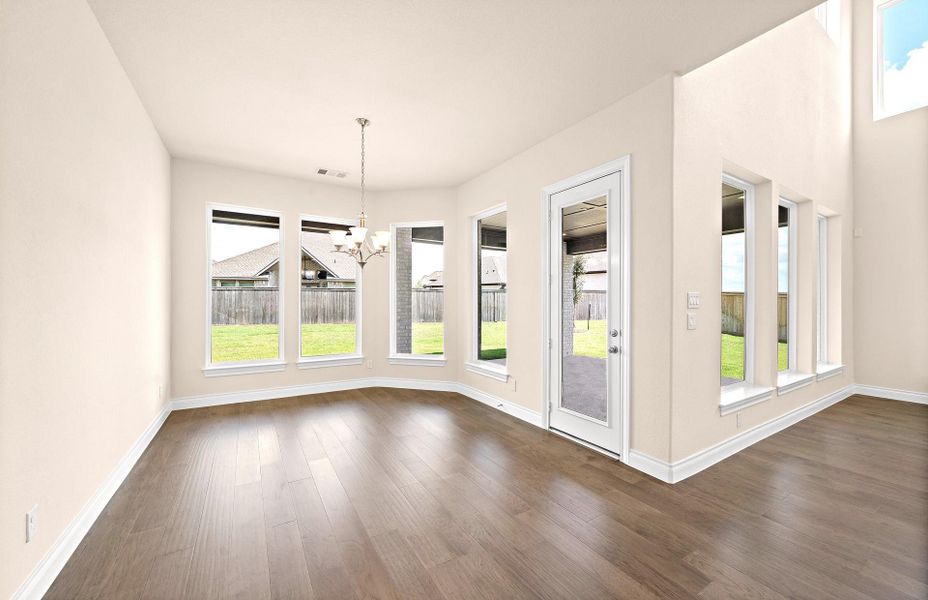 Spacious, unfurnished interior of a new home in Bridgeland 60′, Cypress (Image 28). Spacious, unfurnished interior of a new home in Bridgeland 60′, Cypress (Image 28).