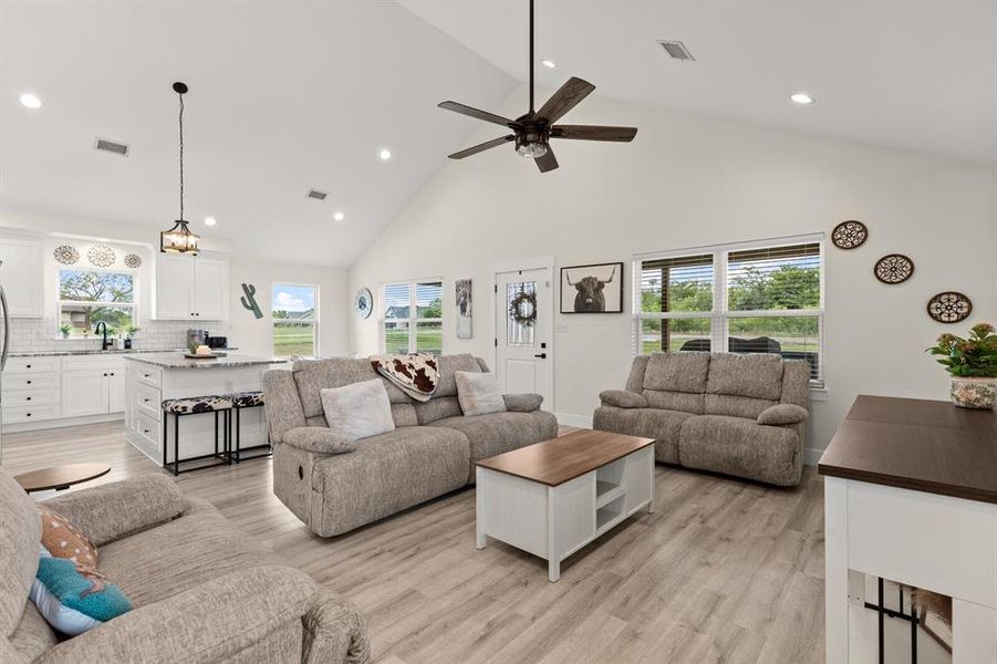 Furnished interior view inside a new home in , Whitney (Image 21).