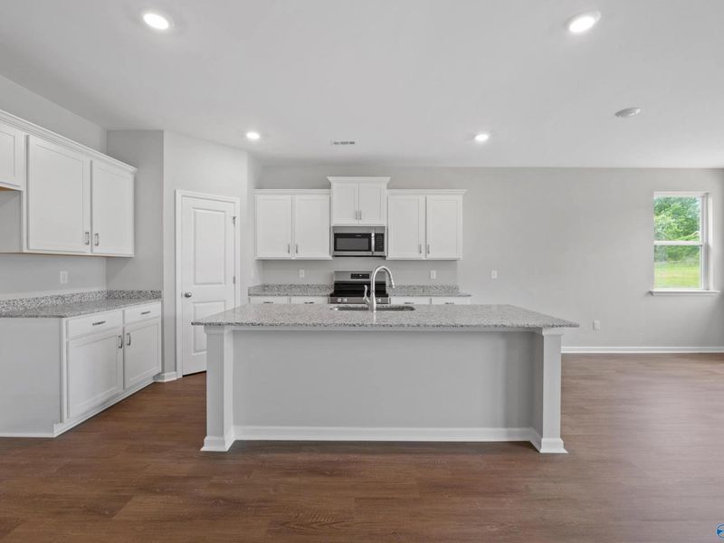 Furnished interior view inside a new home in Bailey Park, Fayetteville (Image 9).