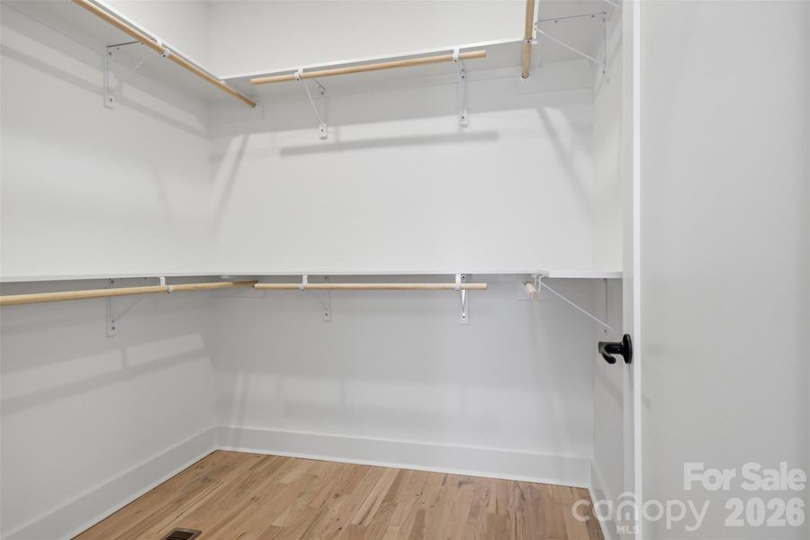 Walk-in closet in Primary on Main level Walk-in closet in Primary on Main level