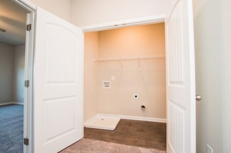 Representative unfurnished interior of a home built from the Cadence Unit A by Piedmont Residential in Ross Pointe, Kennesaw (Image 13).