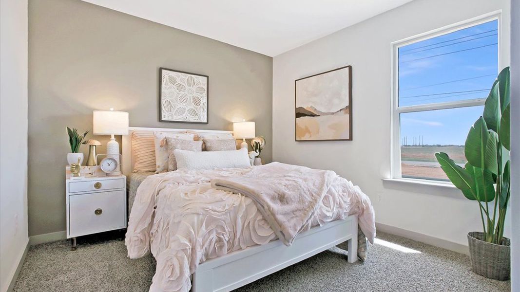 Representative furnished interior of a home built from the The Gaven by D.R. Horton in Terra Vista, Lubbock (Image 18).