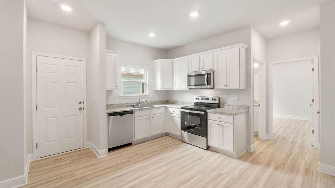 Furnished interior view inside a new home in Windmark Beach, Port Saint Joe (Image 5). Furnished interior view inside a new home in Windmark Beach, Port Saint Joe (Image 5).