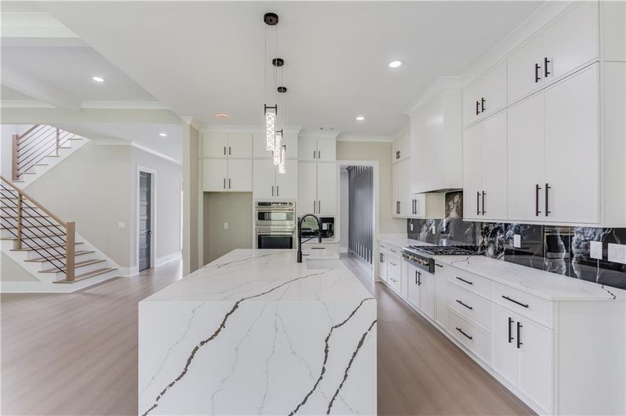 Furnished interior view inside a new home in , Auburn (Image 9).