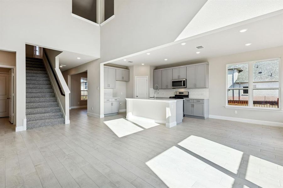 Furnished interior view inside a new home in Venetian, Weston (Image 6).