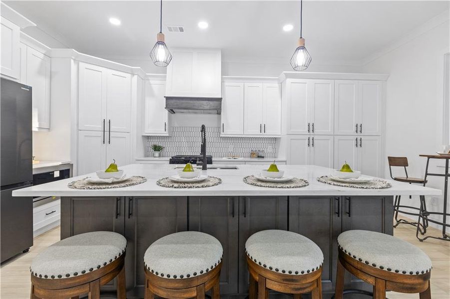 Furnished interior view inside a new home in , Lawrenceville (Image 13).
