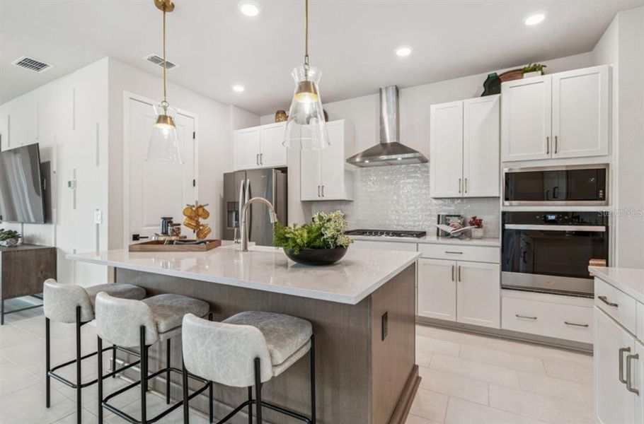 Furnished interior view inside a new home in Gracewater at Sarasota, Sarasota (Image 9).