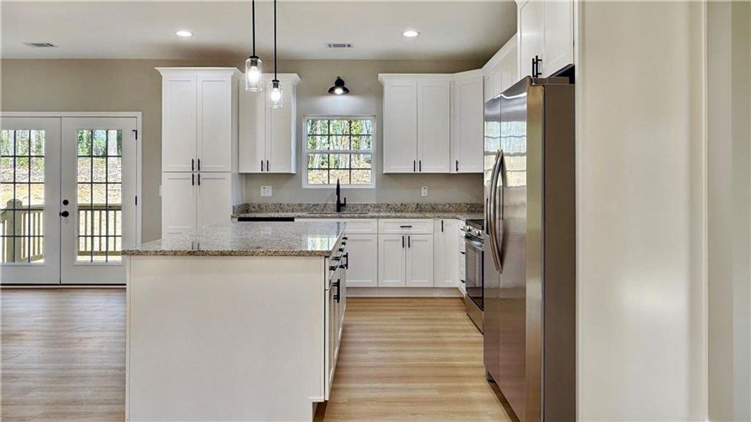 Furnished interior view inside a new home in , Calhoun (Image 5).
