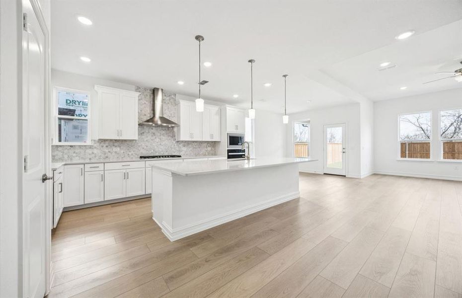 Gorgeous island kitchen