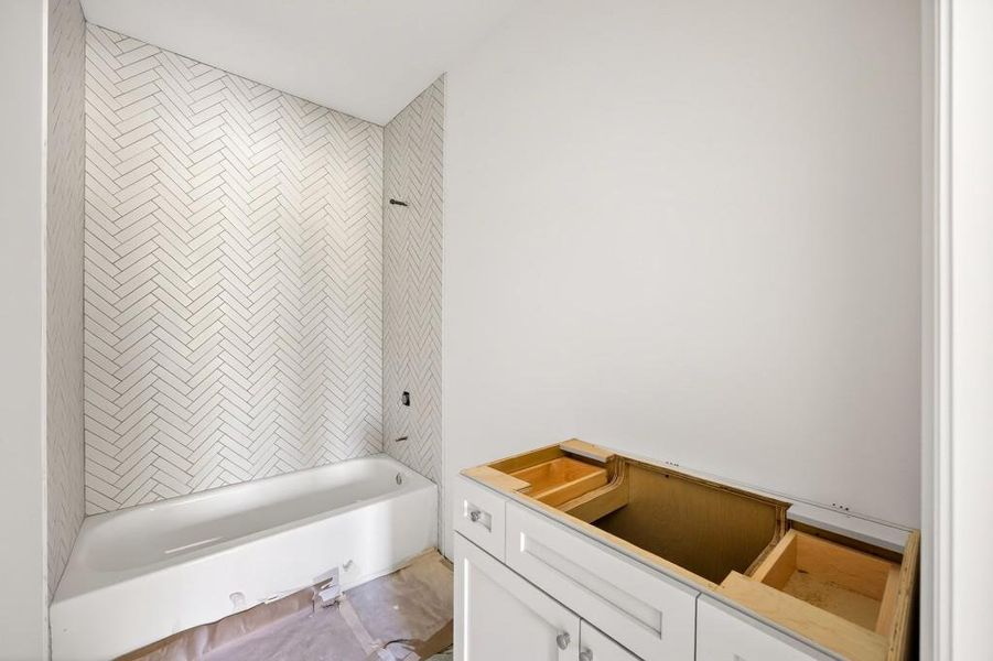 In-progress construction of a new home in , Marietta, GA (Image 20).