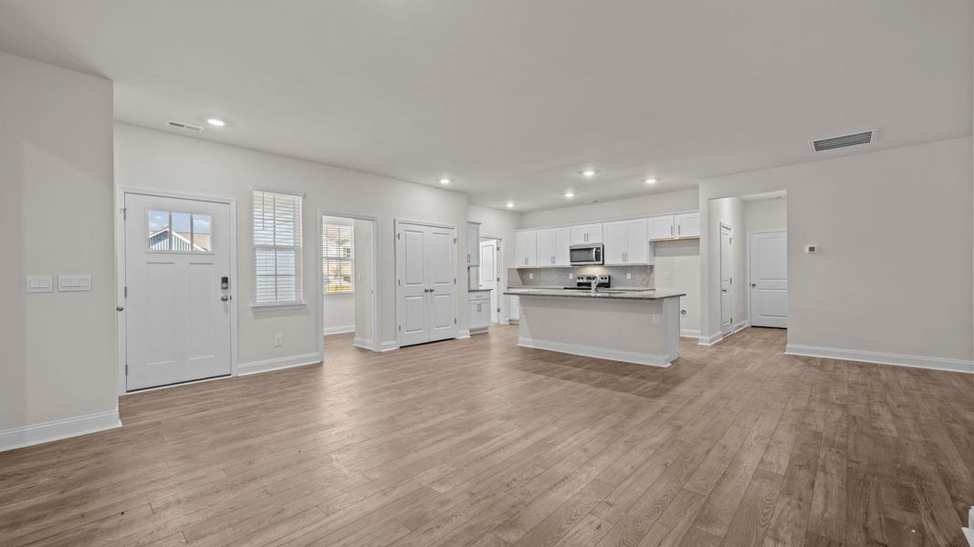 Spacious, unfurnished interior of a new home in Tyler - Home on the Lake, New Bern (Image 15).
