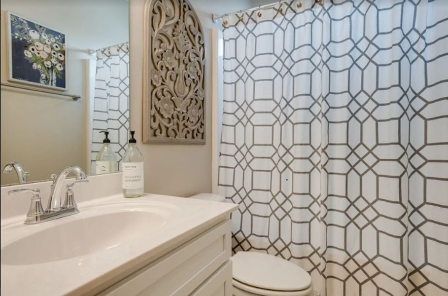 Stock Photo: Secondary Full Bathroom Stock Photo: Secondary Full Bathroom