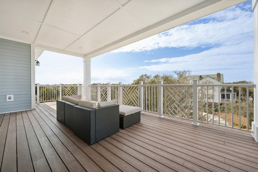 Exterior details and patio area of a home in , Georgetown (Image 25).