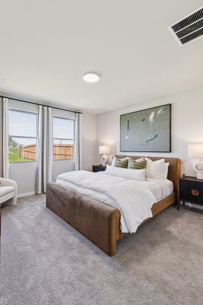 Representative furnished interior of a home built from the Magnolia by Trophy Signature Homes in Lowry Trails, Princeton (Image 15).