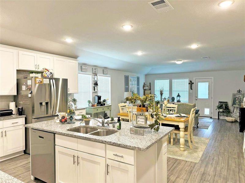 Furnished interior view inside a new home in , Weston (Image 3).