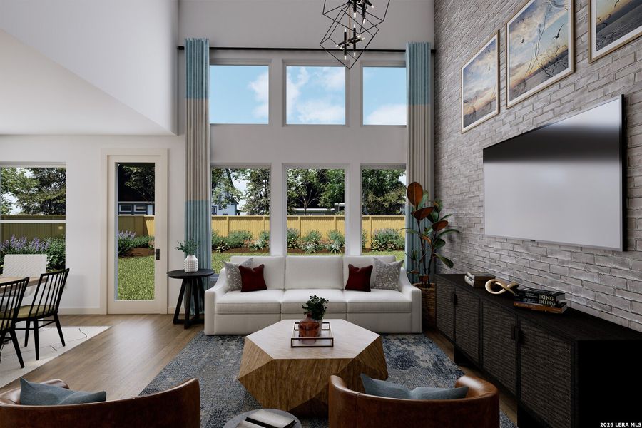 Furnished interior view inside a new home in Meyer Ranch – Select Reserve Series, New Braunfels (Image 5).