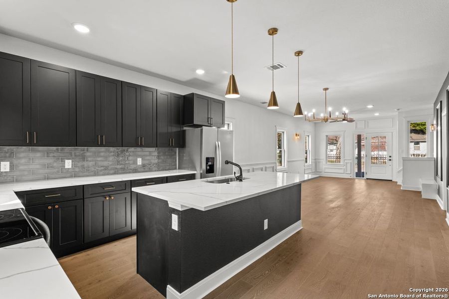 Furnished interior view inside a new home in , San Antonio (Image 7).