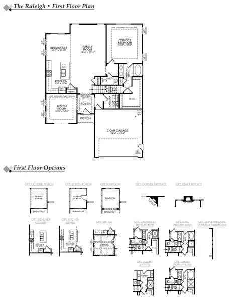 2D floor plan layout for the Raleigh by Eastwood Homes in Secrest Meadows, Monroe, NC (Image 3). 2D floor plan layout for the Raleigh by Eastwood Homes in Secrest Meadows, Monroe, NC (Image 3).