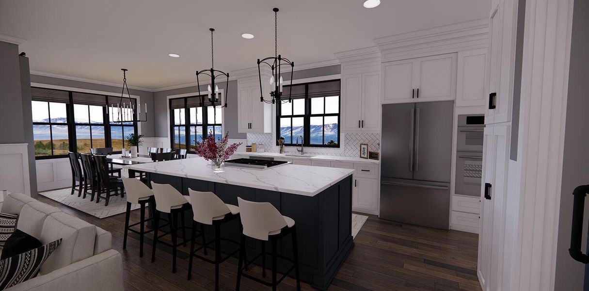 Furnished interior view inside a new home in , Lake Worth (Image 41).