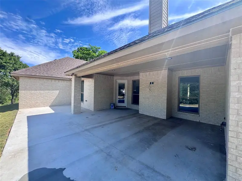 Exterior details and patio area of a home in , Weatherford (Image 3). Exterior details and patio area of a home in , Weatherford (Image 3).