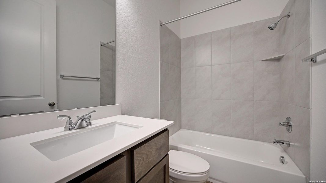 Furnished interior view inside a new home in Kallison Ranch, San Antonio (Image 11).