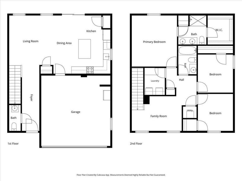 2D floor plan layout of this home in Kingston Park, Kingston, GA (Image 5).