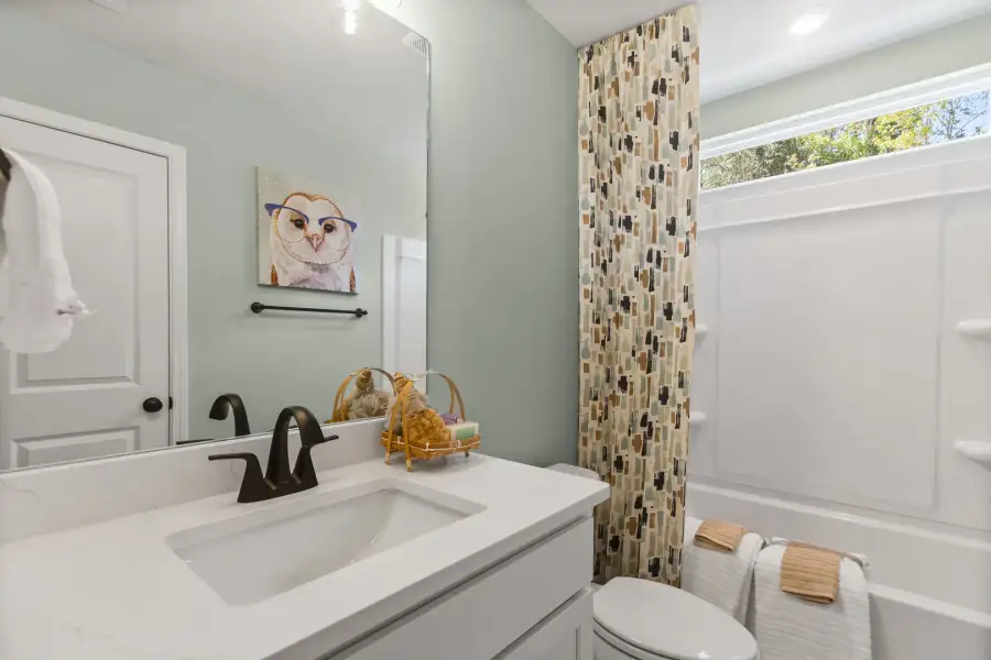 Furnished interior view inside a new home in Bridgeport Single Family Homes, Greenville (Image 20).