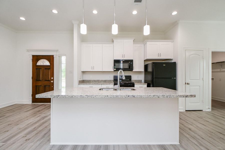 Furnished interior view inside a new home in , Houston (Image 5). Furnished interior view inside a new home in , Houston (Image 5).