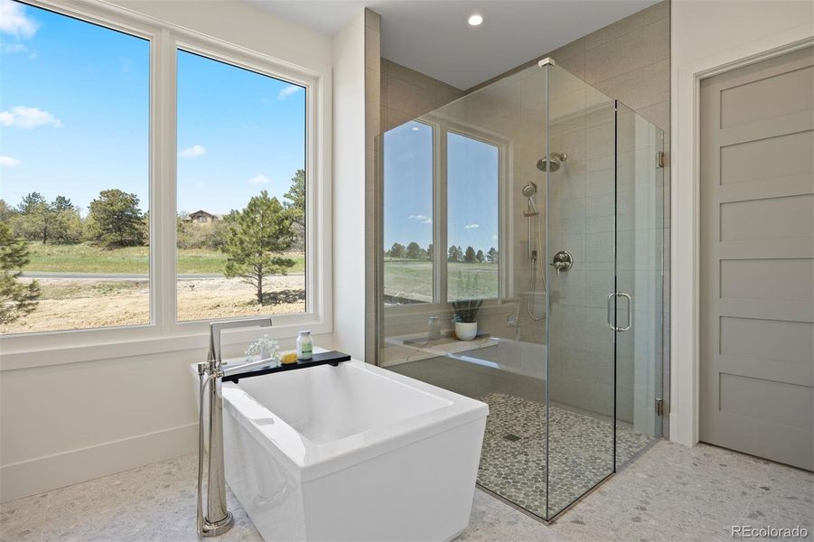 Furnished interior view inside a new home in , Castle Rock (Image 30).