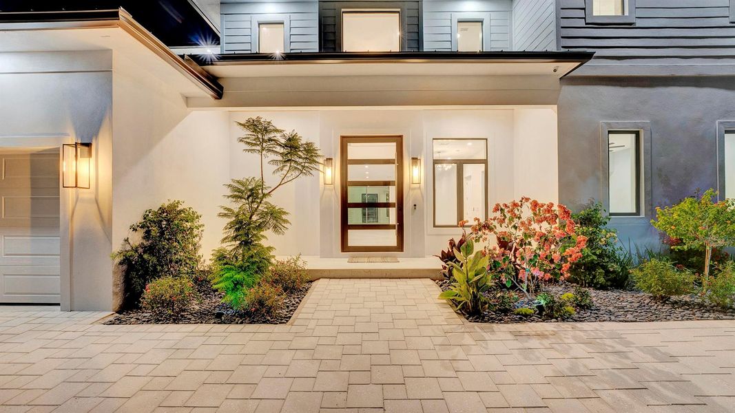 Exterior details and patio area of a home in , Delray Beach (Image 31).