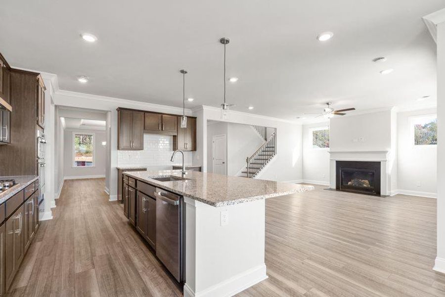 Furnished interior view inside a new home in Reserve at Hickory Walk, Kennesaw (Image 16). Furnished interior view inside a new home in Reserve at Hickory Walk, Kennesaw (Image 16).