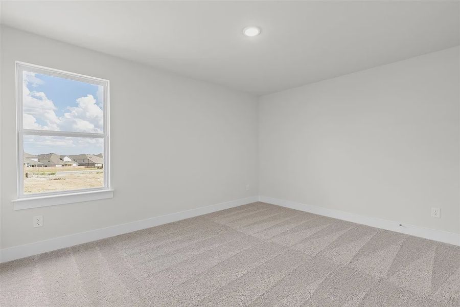 Spacious, unfurnished interior of a new home in The Grove at Blackhawk, Pflugerville (Image 27).