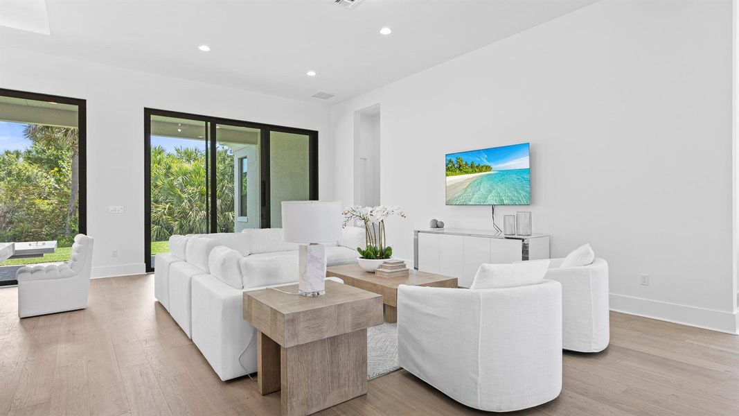 Great Room staged Great Room staged