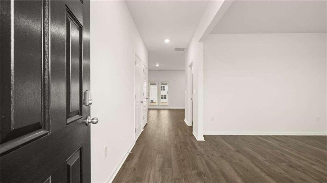 Spacious, unfurnished interior of a new home in Preserve at Dove Creek, Statham (Image 38).