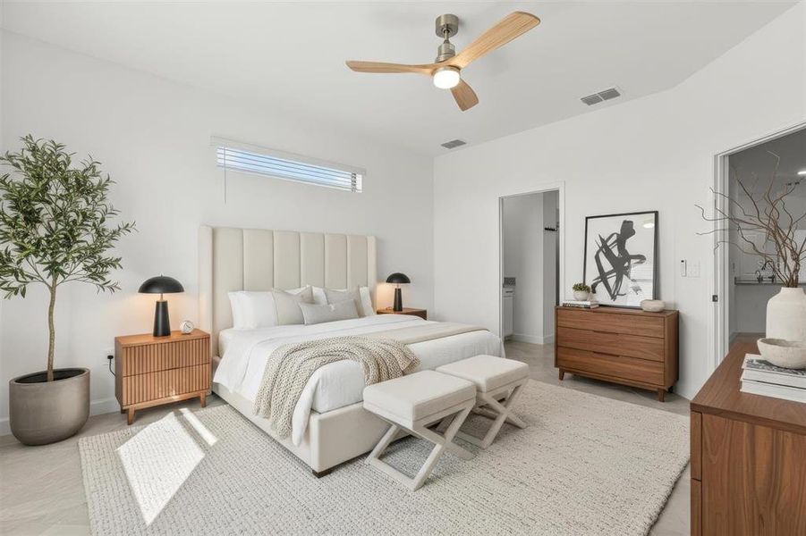 Furnished interior view inside a new home in Lorraine Lakes at Lakewood Ranch, Lakewood Ranch (Image 14).