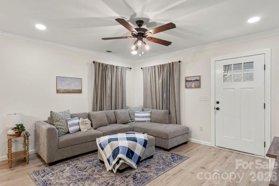 Furnished interior view inside a new home in , Concord (Image 6). Furnished interior view inside a new home in , Concord (Image 6).