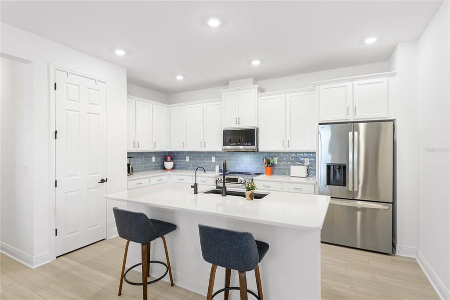 Furnished interior view inside a new home in , Parrish (Image 9).