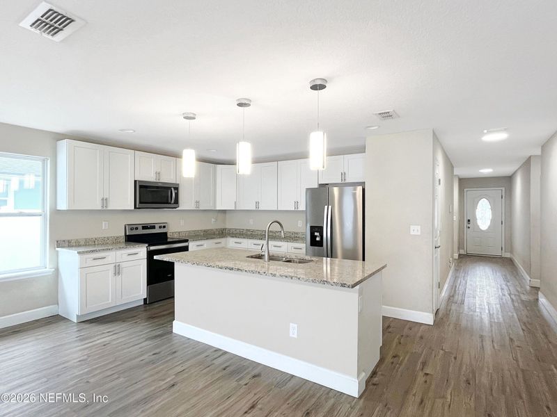 Furnished interior view inside a new home in , Jacksonville (Image 6).