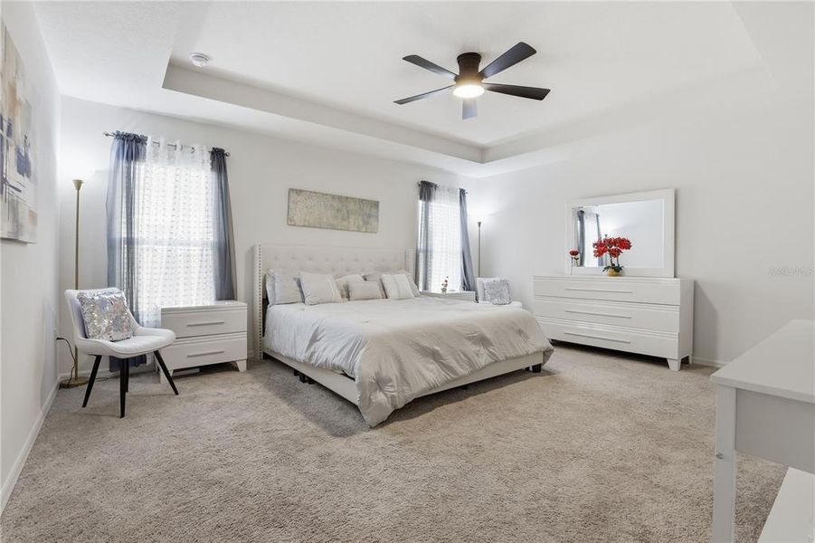 Furnished interior view inside a new home in Bellaviva I at Westside, Davenport (Image 12).