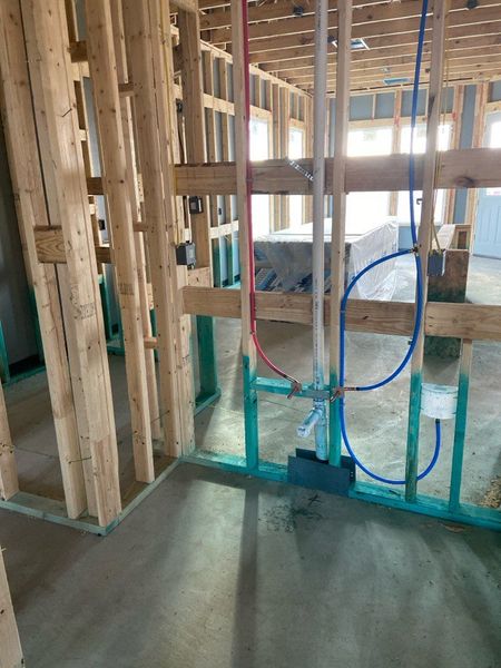 In-progress construction of a new home in Hillview Addition, Decatur, TX (Image 10). In-progress construction of a new home in Hillview Addition, Decatur, TX (Image 10).