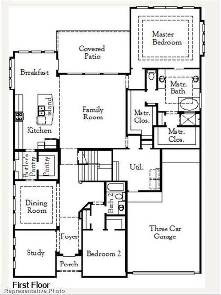 Humble First Floor Plan Humble First Floor Plan